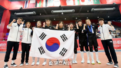[포토] 여자골볼대표팀, 동메달 땄다