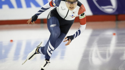 빙속 김민선, 세계선수권 1000m 첫 ‘톱10’