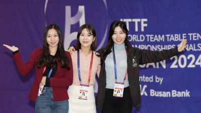 2024 부산세계탁구선수권의 선두에서 한국을 각인시키는 SPP 아나운서들을 소개합니다