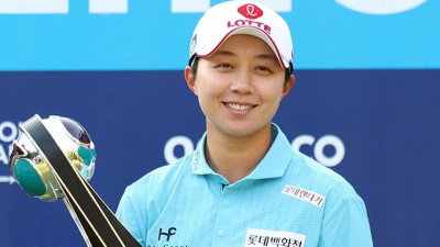 김효주, 안방서 ‘와이어투와이어’… LET 아람코 시리즈 개인전 우승