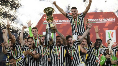 ‘호날두 시대 이후 3년만’ 유벤투스, 통산 15번째 코파 이탈리아 우승