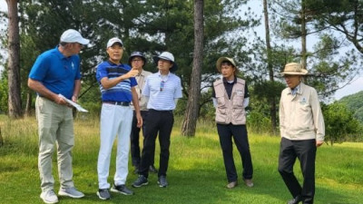 최등규 대보그룹 회장 ‘걷기 골프의 전도사’