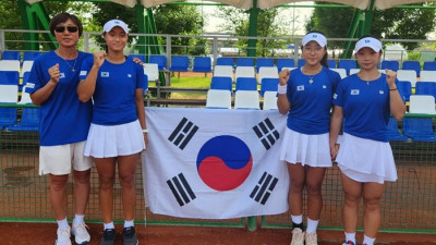 한국 U-16 여자 테니스, 결승서 패했지만 5년 만에 주니어 빌리진킹컵 본선행